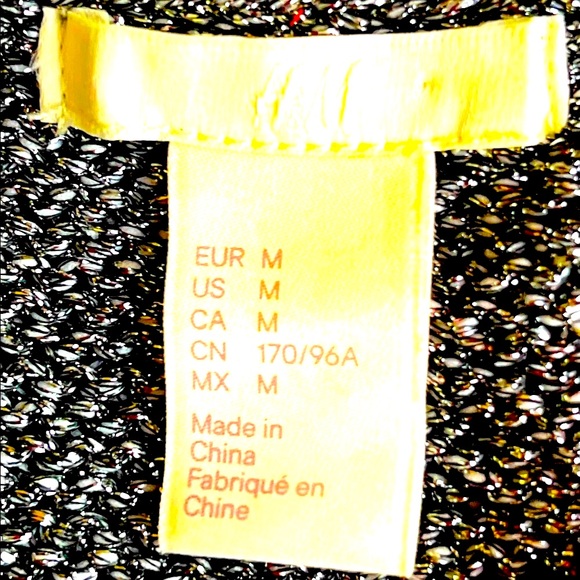 H&M DRESSY SILVER METALLIC TOP - Picture 4 of 4